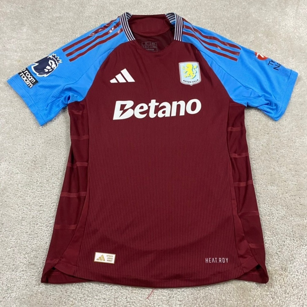 Adidas Aston Villa Jersey Mens XL 2024-25 Home Duran 9 Soccer Football Kit